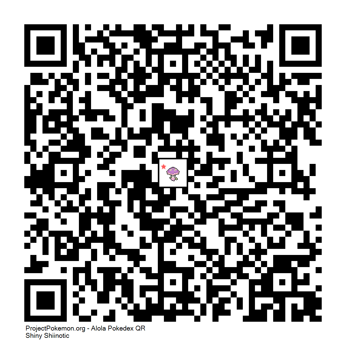 Cdigo QR de Shiinotic variocolor